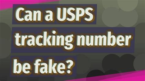 However, it is not possible to use a <strong>fake tracking number</strong> to <strong>track</strong> a package or to receive any sort of delivery confirmation from <strong>USPS</strong>. . Fake usps tracking number that works